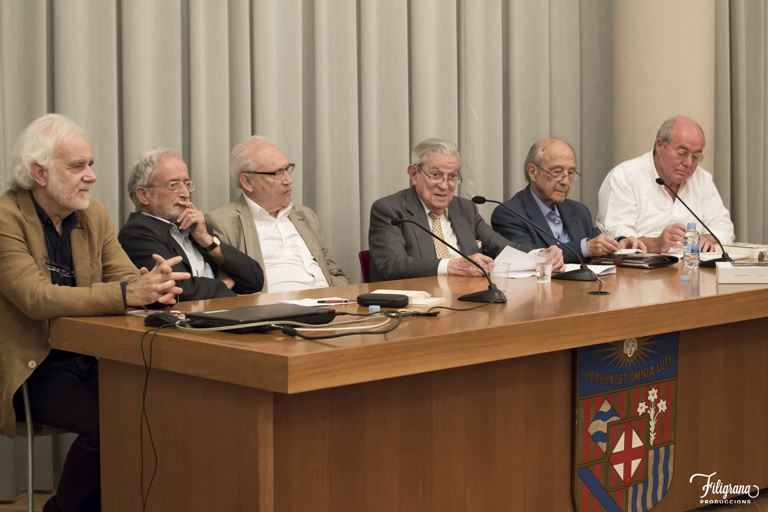 Ramón Andrés, Laureano Bonet, Joaquim Marco, Enrique Badosa, José Corredor-Matheos , José Florencio Martínez